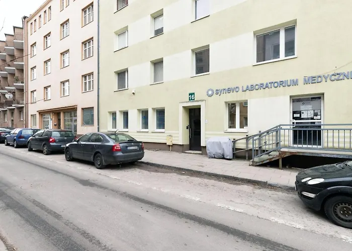 Centrum Wyjatkowy Przy Promenadzie Z Balkonem By Renters Lägenhet *